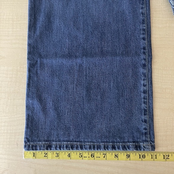 L.L. Bean Women's Blue Denim Jeans Sz 18W Regular High Rise Stretch Straight Fit - Picture 10 of 10